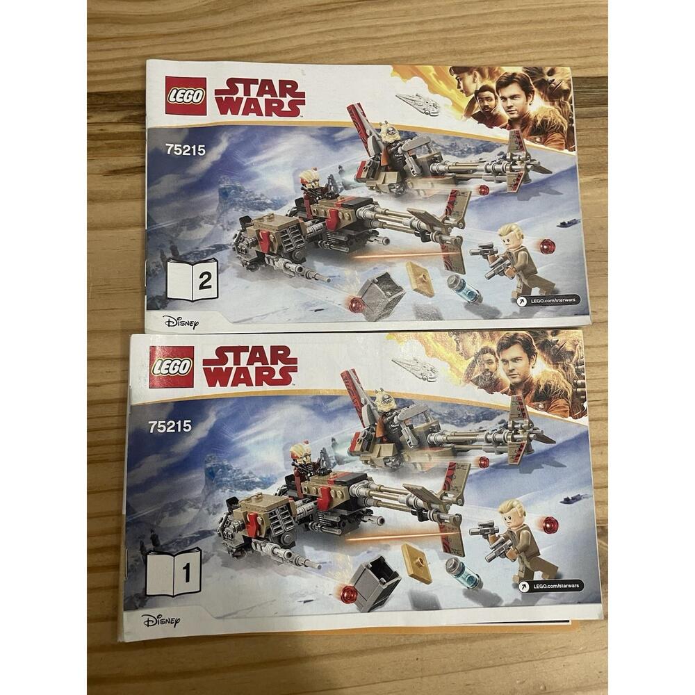 LEGO Star Wars 75215 - Cloud-Rider Swoop Bikes Instruction Manuals 1 & 2 Only